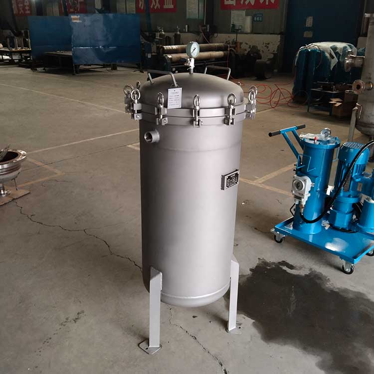 華豫生產(chǎn)供應(yīng)袋式過(guò)濾器 3個(gè)濾袋 進(jìn)出口徑G1 1/4