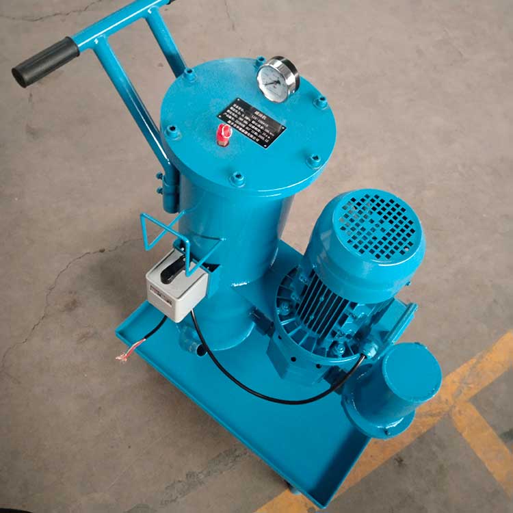 華豫供應油液除雜用LUC濾油機 單筒 可移動小車
