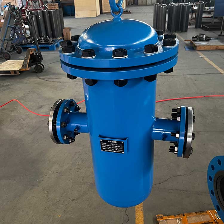 華豫生產(chǎn)供應(yīng)DN80 PN16高精過(guò)濾器 液體除雜質(zhì)