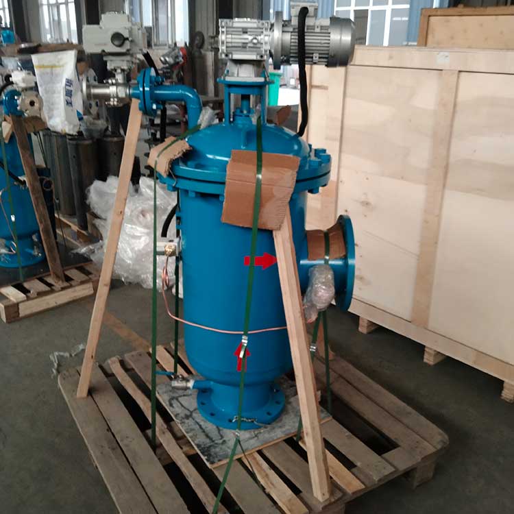 華豫供應(yīng)DN200全自動(dòng)自清洗過(guò)濾器 內(nèi)置T型絲濾網(wǎng)
