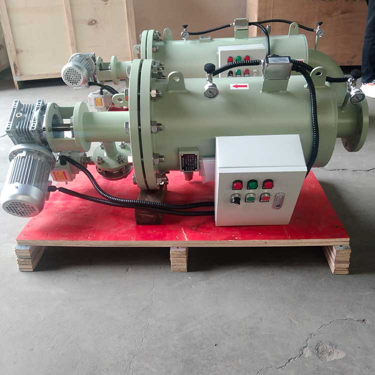 華豫生產(chǎn)供應(yīng)DN150臥式刷式全自動自清洗過濾器