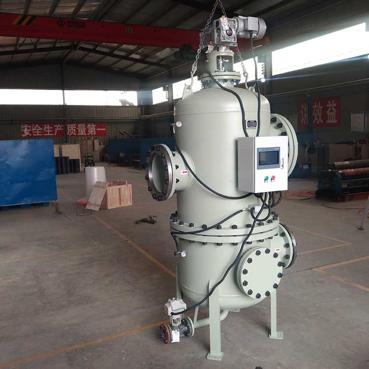 華豫生產(chǎn)供應(yīng)DN350自清洗過濾器 流量750m3/h